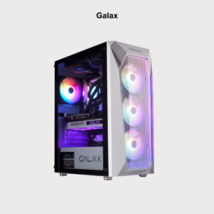 GALAX PC Case Revolution-05 (REV-05W) White Gaming Cabinet